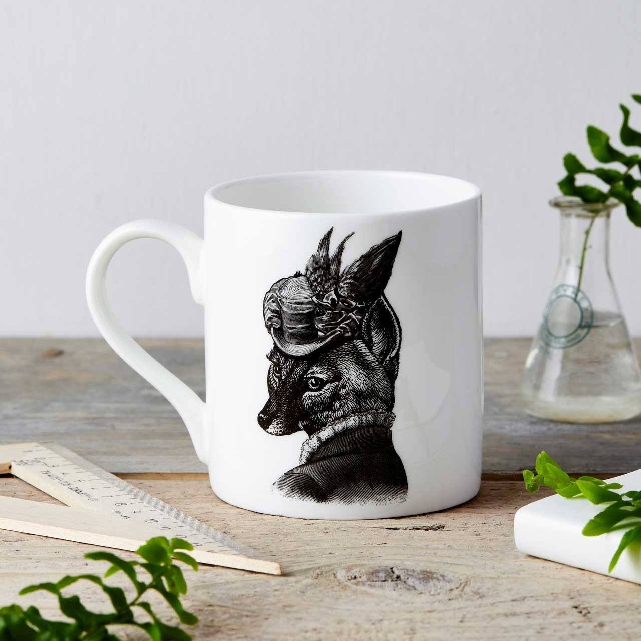 Foxy Lady Fine China Mug | Unique Gift | Chase and Wonder