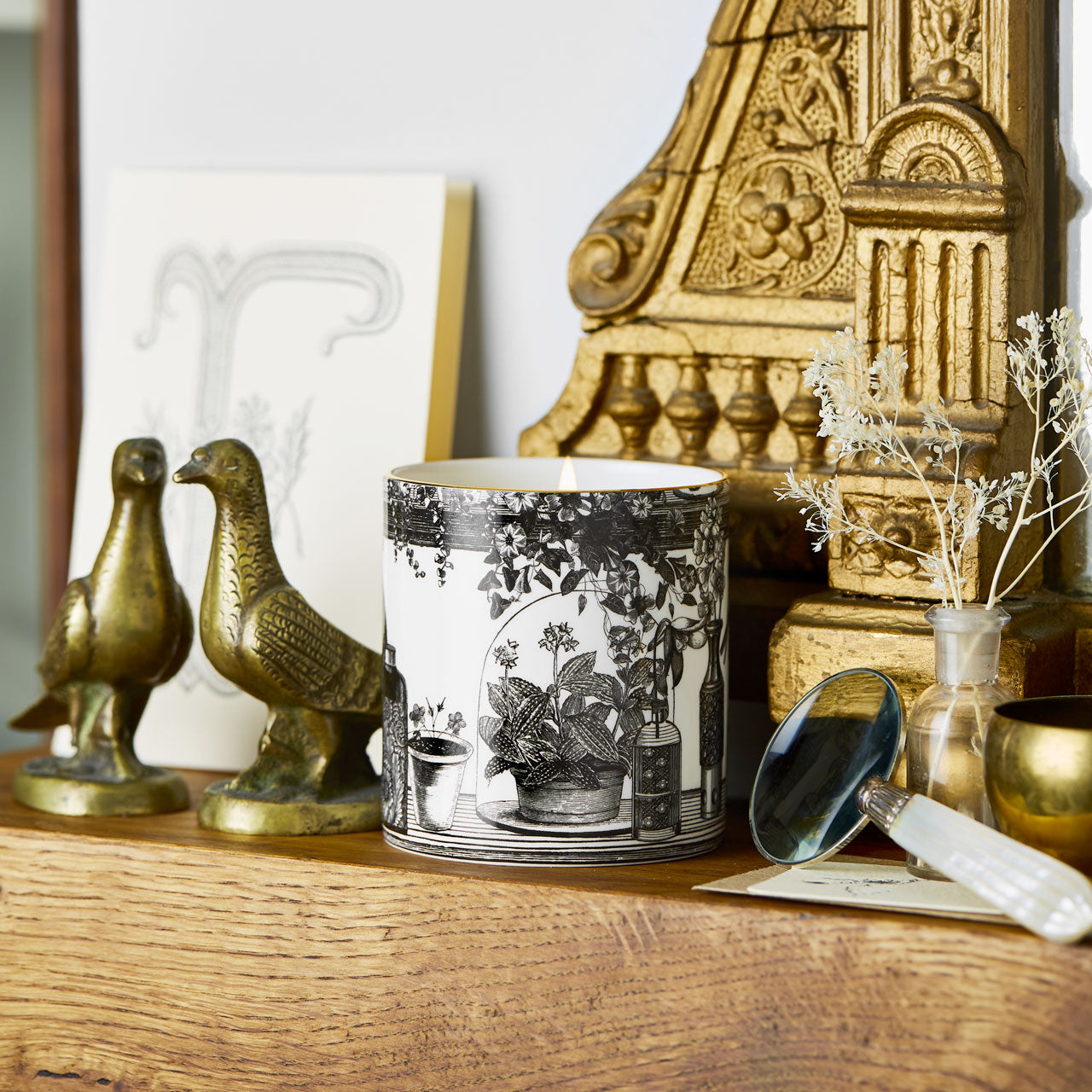 The Enchanted Forest Scented Ceramic Candle | Chase and Wonder