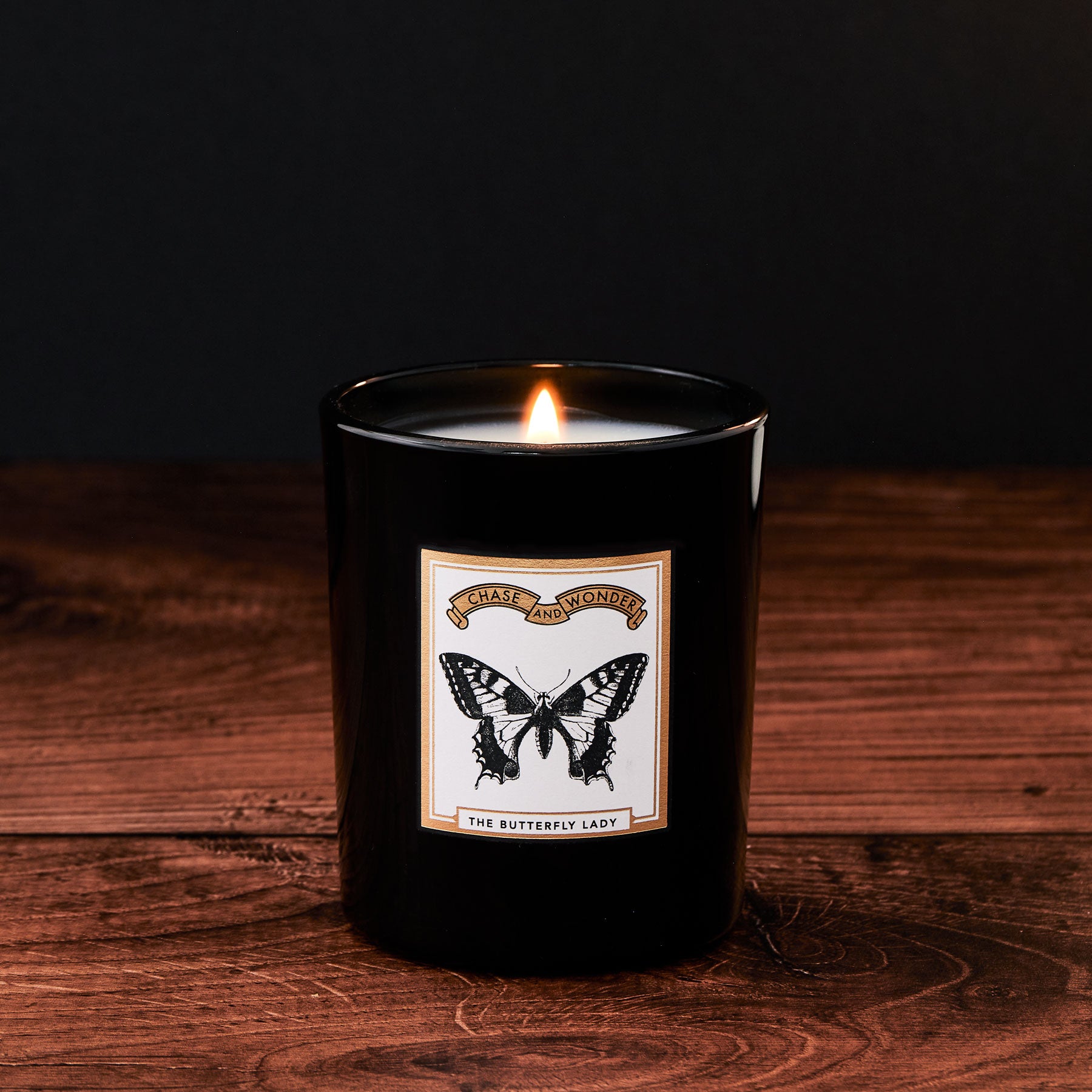 The Butterfly Lady Luxury Scented Glass Candle