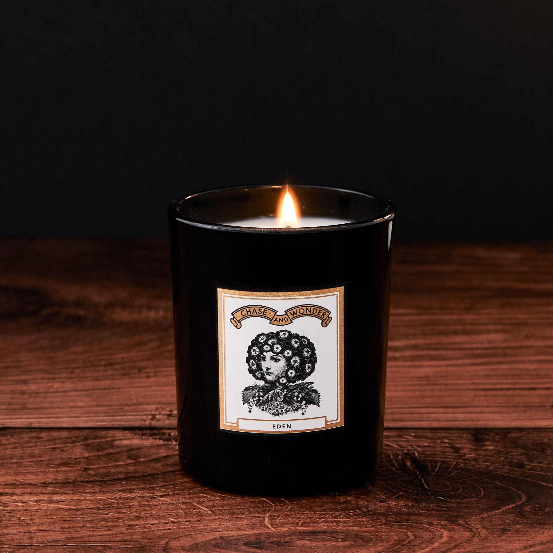 Eden Luxury Scented Glass Candle