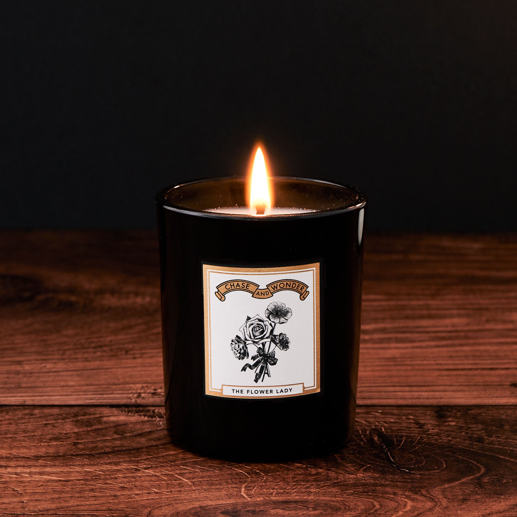 The Flower Lady Luxury Scented Glass Candle