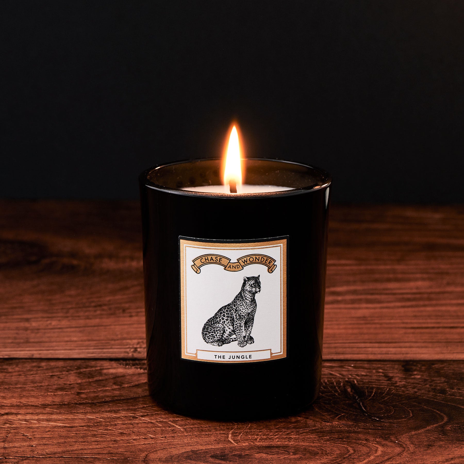 The Jungle Luxury Scented Glass Candle