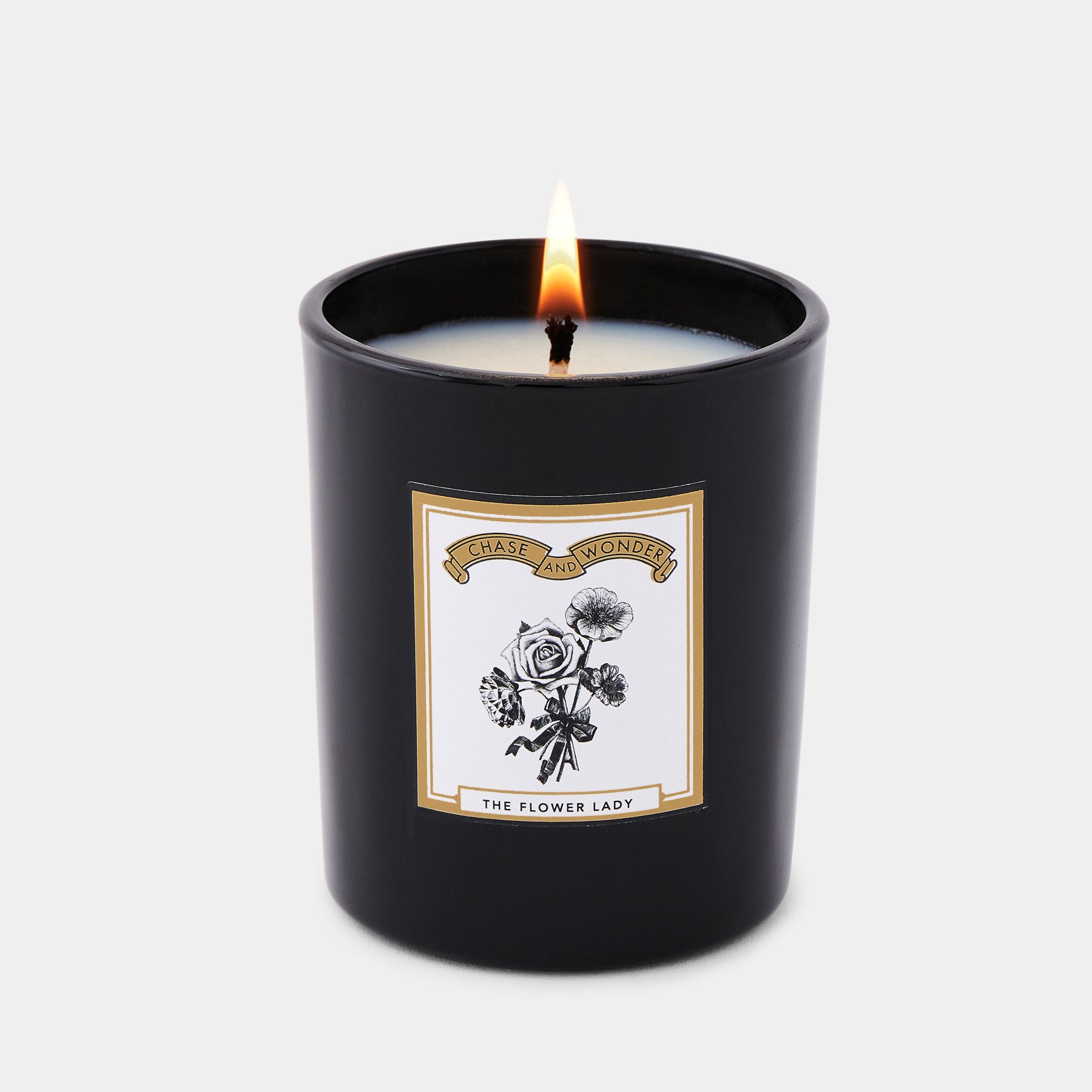 The Flower Lady Luxury Scented Glass Candle