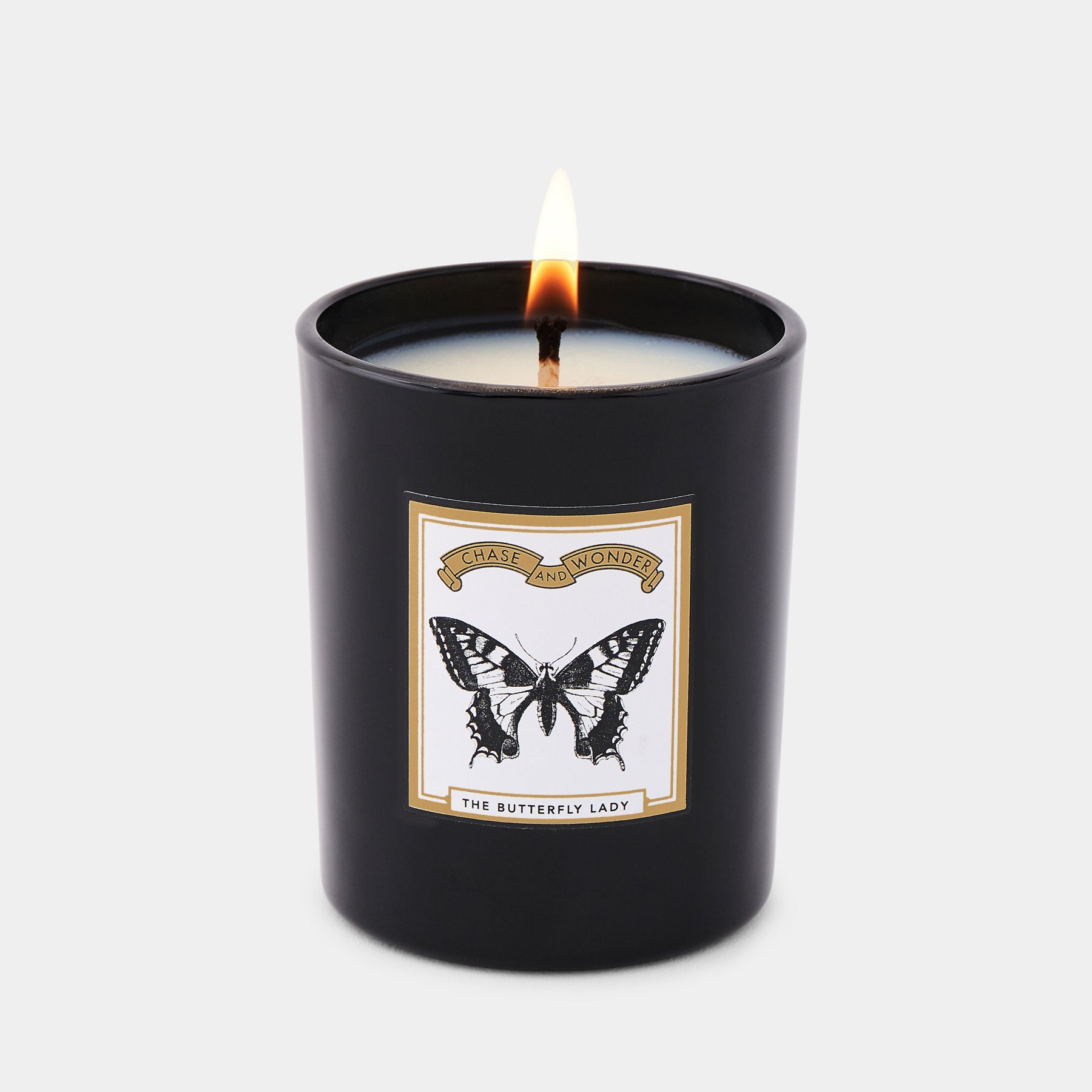 The Butterfly Lady Luxury Scented Glass Candle