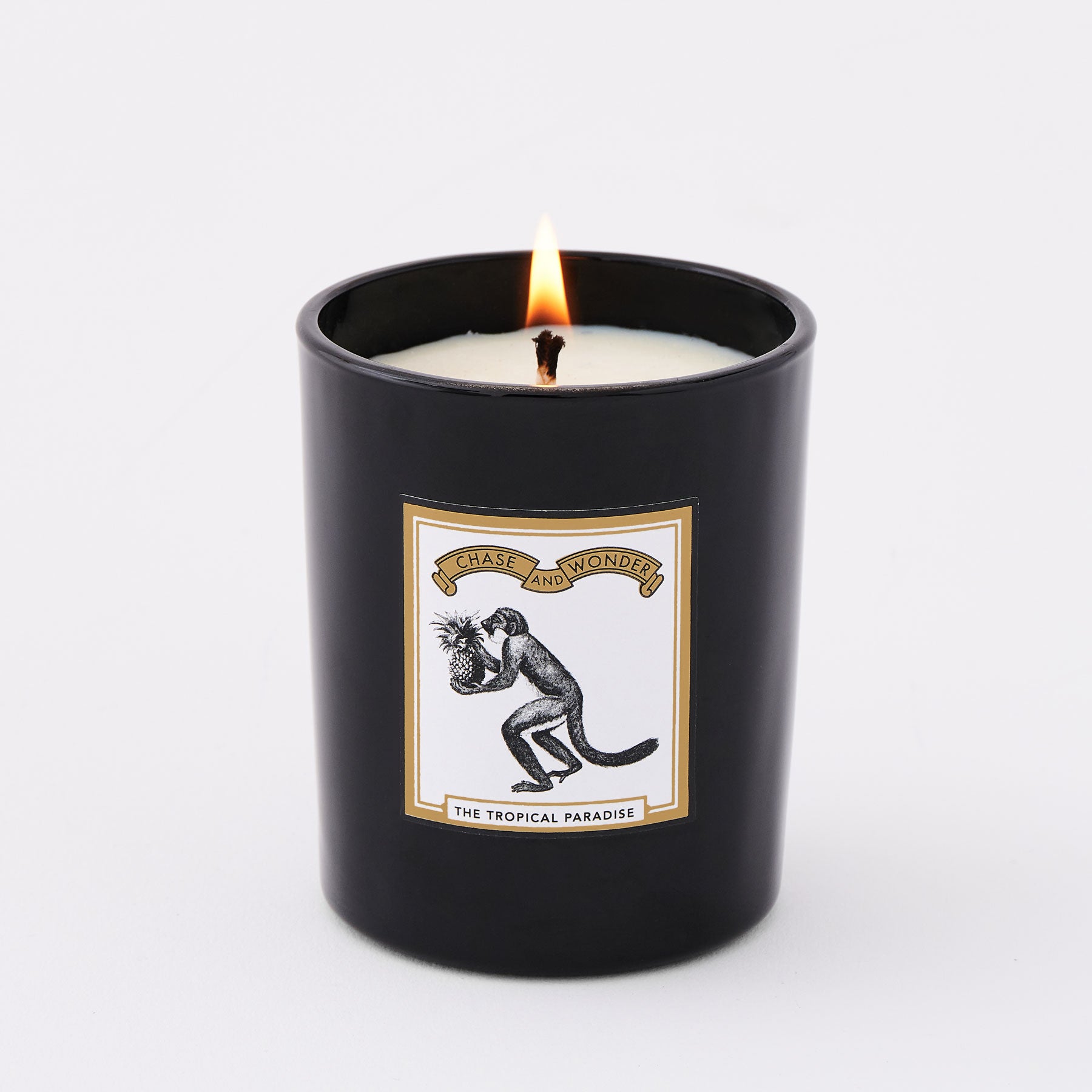 The Tropical Paradise Glass Candle