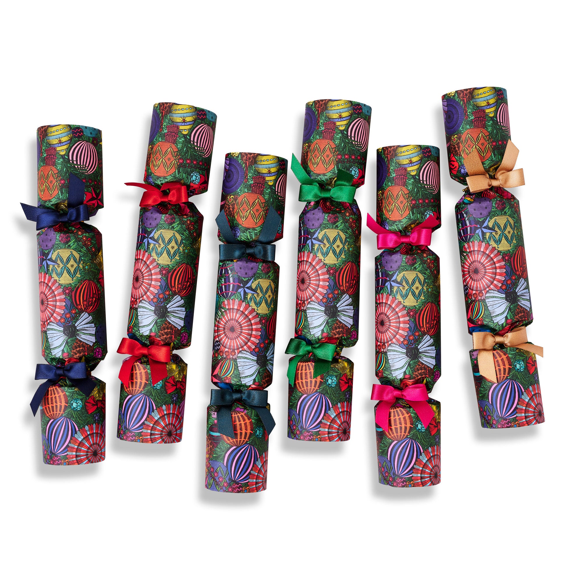 "Christmas Baubles" Luxury Candle Christmas Crackers