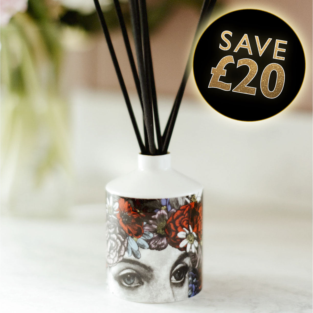 The Flower Lady Ceramic Reed Diffuser ✨Special Edition✨