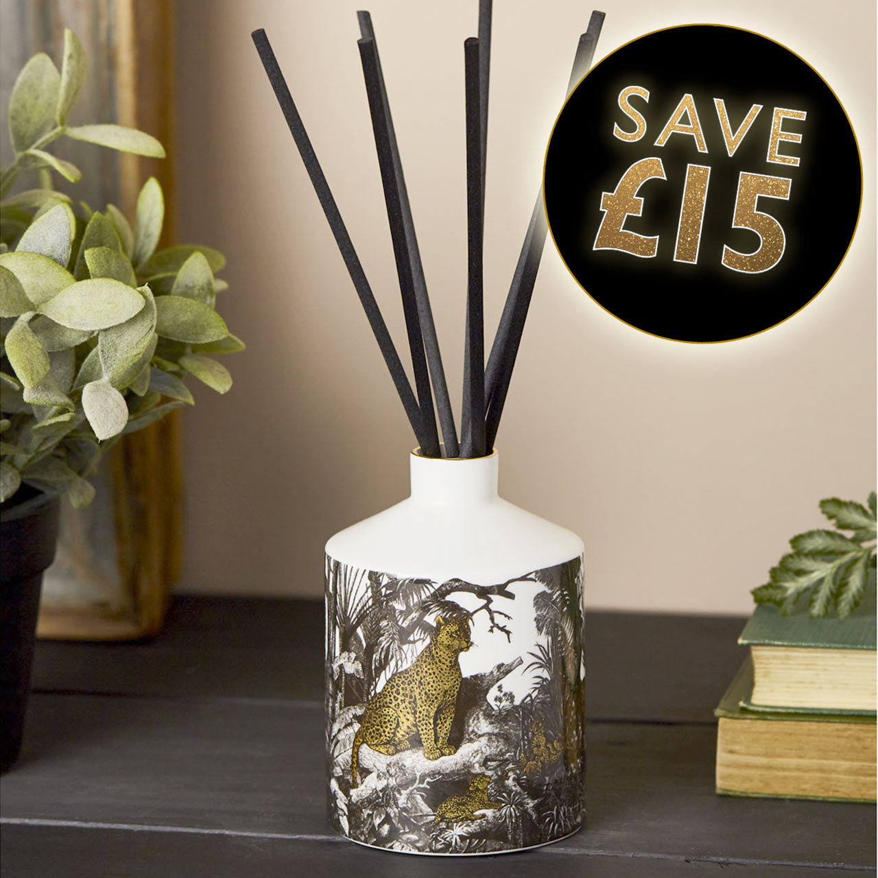 The Jungle Ceramic Reed Diffuser